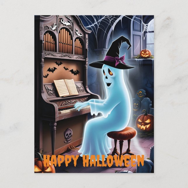 Postal Festiva oreja fantasma (Anverso)