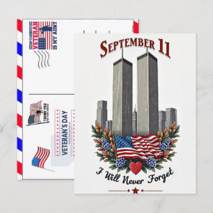 Postal Festiva Orgulloso Veterano 250 Años América 1776 2026
