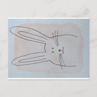 Postal Festiva Osterhasen