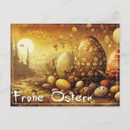 Postal Festiva Osterhoffnung en einer apokalyptischen Welt
