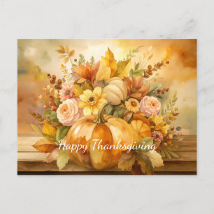 Postal Festiva Otoño Harvest Bouquet