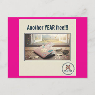 Postal Festiva Otro año libre (F)