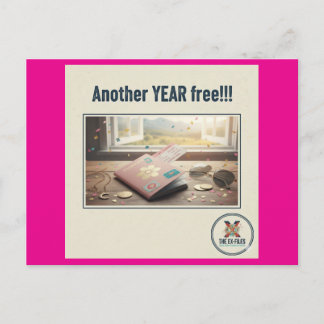 Postal Festiva Otro año libre (F)
