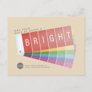 Postal Festiva Paint Swatts Corporate/Business Merry & Bright