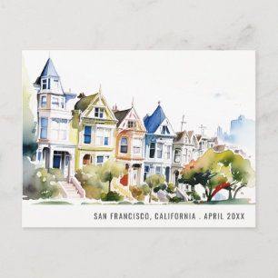 Postal Festiva Paisaje de San Francisco Pintadas Damas Viaje