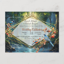 Postal Festiva Paisajes de destino de nuestro mundo