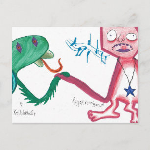 Postal Festiva Pájaros del Amor