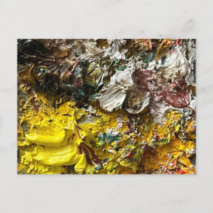 Postal Festiva Paleta del artista #1