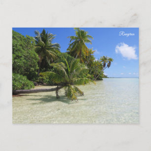 Postal Festiva Palmeras de Rangiroa