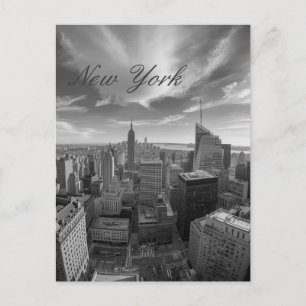 Postal Festiva Panorámica de viaje por Nueva York 