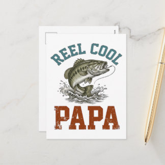 Postal Festiva Papa Genial de Pesca Día del Padre
