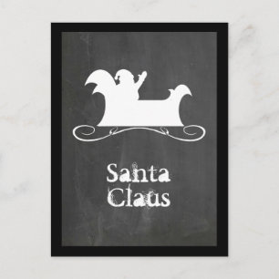 Postal Festiva Papá Noel