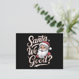 Postal Festiva ¿Papá Noel? Navidades infantiles navideños diverti