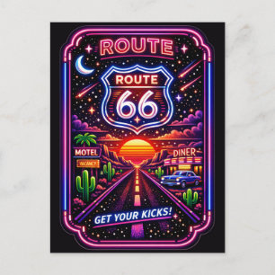 Postal Festiva Papel de carta de la estación de crucero nocturna