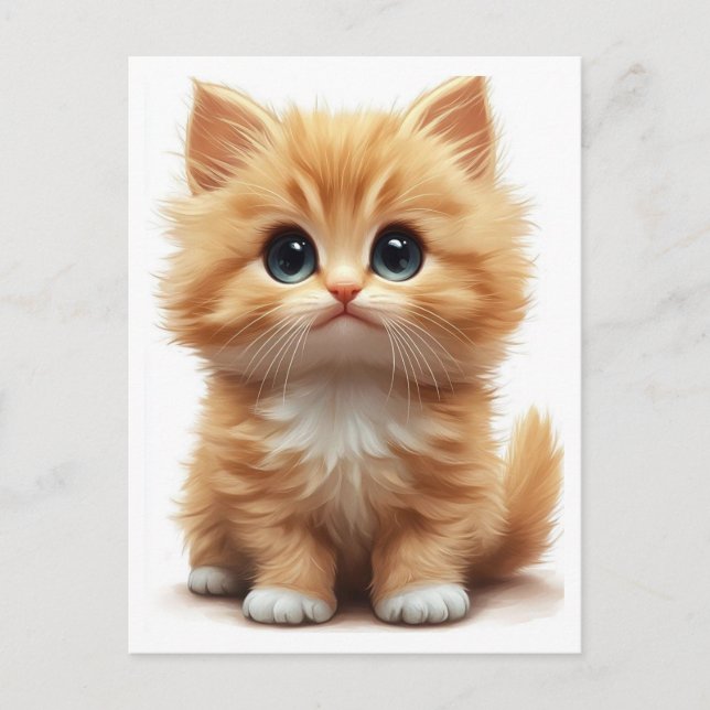 Postal Festiva Papel tapiz de Halloween de Gato Negro espeluznant (Anverso)