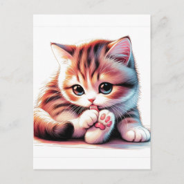 Postal Festiva Papel tapiz de Halloween de Gato Negro espeluznant