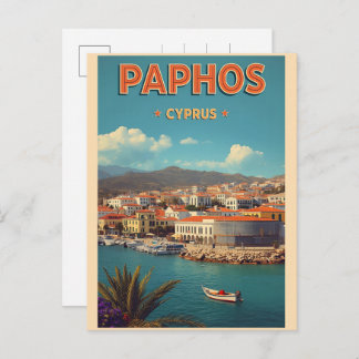 Postal Festiva Paphos beach - Cyprus touring souvenir gifts