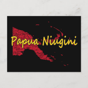 Postal Festiva Papúa Nueva Guinea