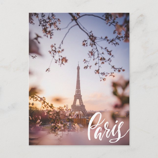 Postal Festiva París (Anverso)