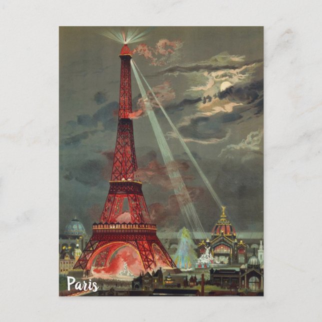 Postal Festiva París (Anverso)