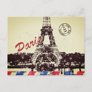Postal Festiva Paris Postcard