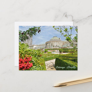 Postal Festiva parque Botanique en Bruselas