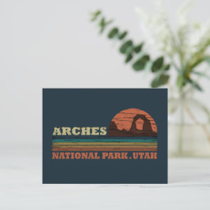 Postal Festiva Parque Nacional Arcos Vintage Moab Utah