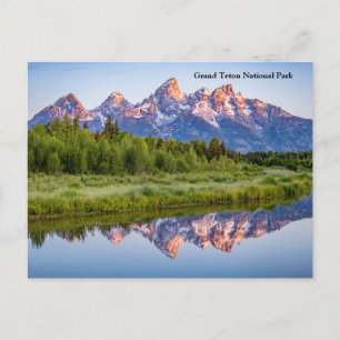 Postal Festiva Parque nacional del Gran Tetón