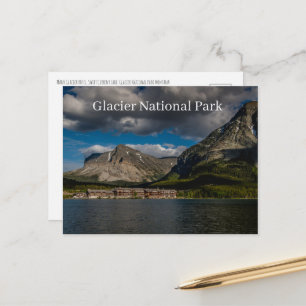 Postal Festiva Parque Nacional Glaciar Montana