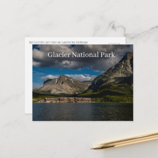 Postal Festiva Parque Nacional Glaciar Montana
