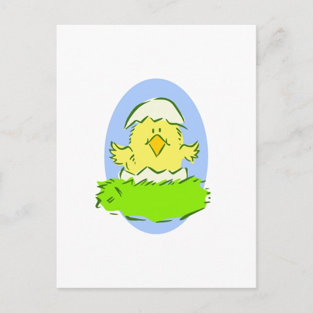 Postal Festiva Pascua (Anverso)