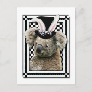 Postal Festiva Pascua - Algunos conejitos te aman - Koala