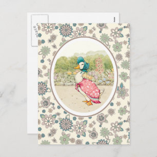 Postal Festiva Pascua de pato