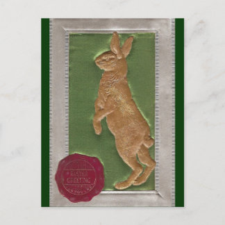 Postal Festiva Pascua de Vintage