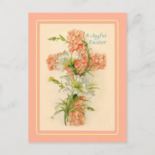 Postal Festiva Pascua de Vintage