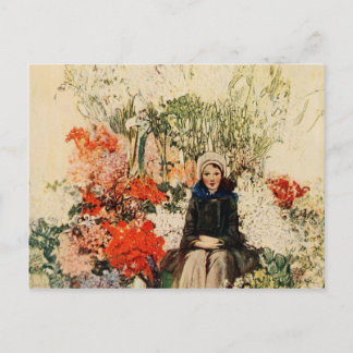 Postal Festiva Pascua en París en 1900 s