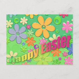 Postal Festiva Pascua feliz