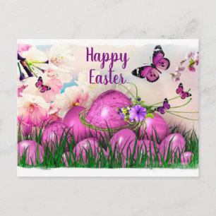 Postal Festiva Pascua feliz