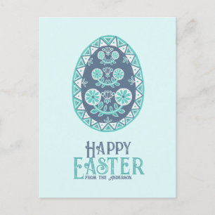Postal Festiva Pascua popular de Ucrania en Pysanka