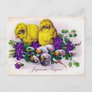 Postal Festiva Pascua victoriana