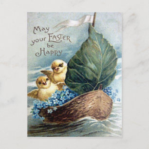 Postal Festiva Pascua victoriana