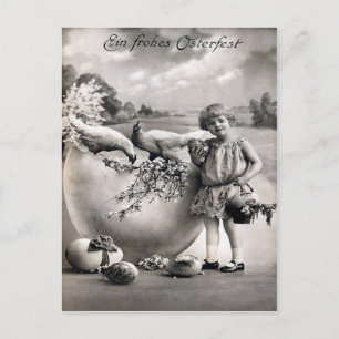 Postal Festiva Pascua victoriana