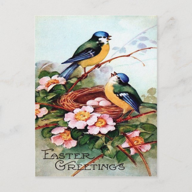 Postal Festiva Pascua victoriana (Anverso)