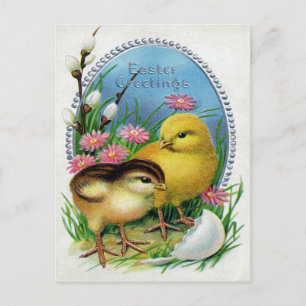 Postal Festiva Pascua victoriana