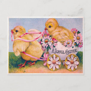 Postal Festiva Pascua victoriana