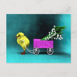 Postal Festiva Pascua victoriana