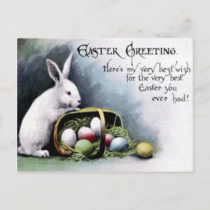Postal Festiva Pascua victoriana