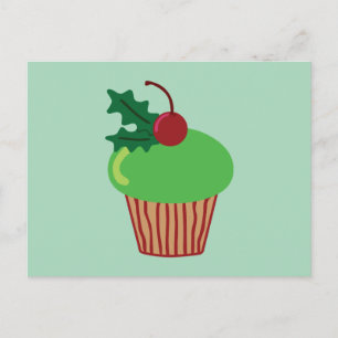 Postal Festiva Pastel de navidades