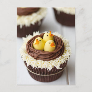 Postal Festiva Pasteles de Pascua