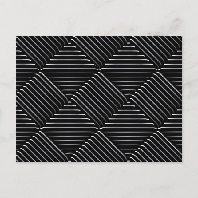 Postal Festiva Patrón cuadrado refinado 2 (Anverso)